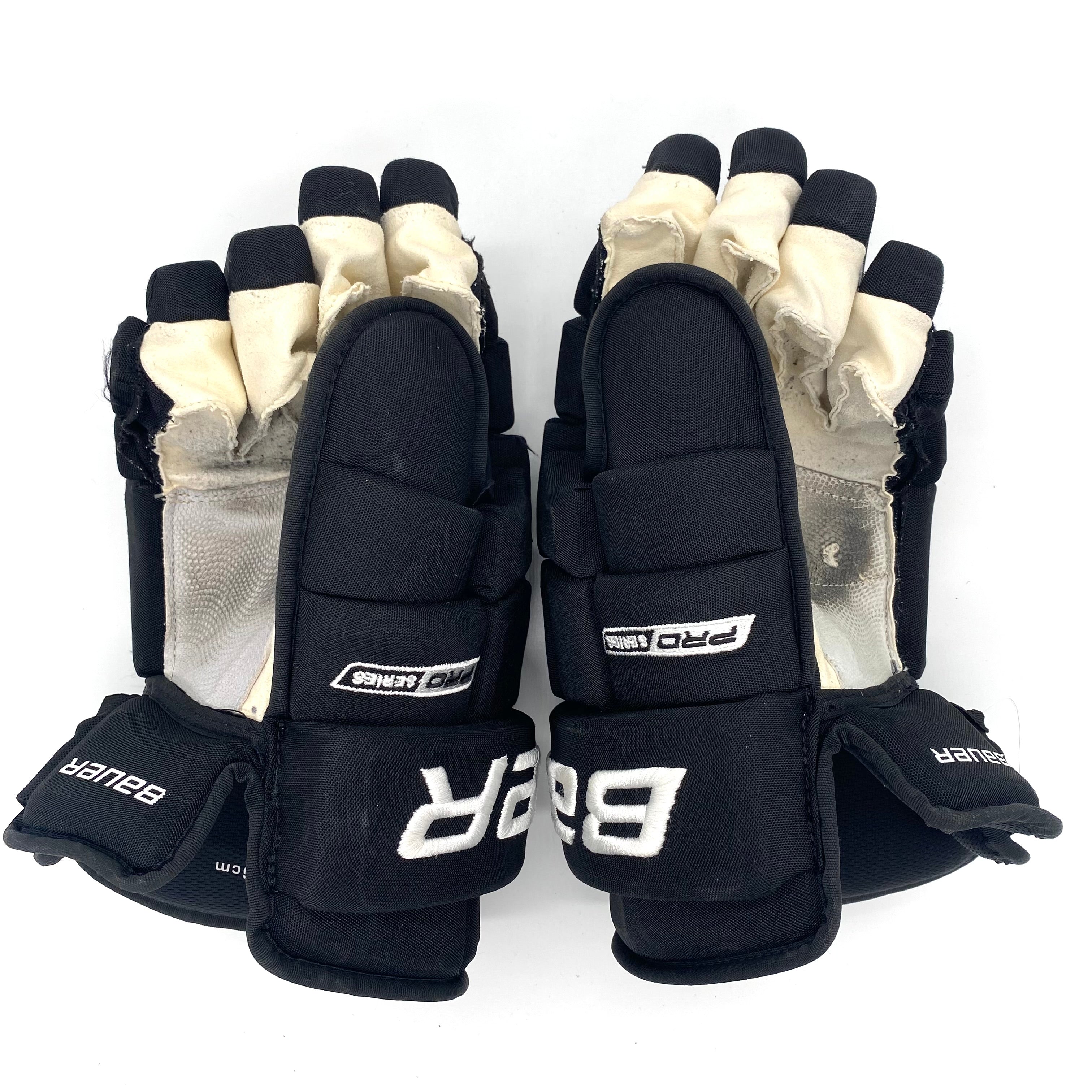 Bauer Pro Series - Gant Pro Stock NHL d'occasion - Kevin Shattenkirk - Ducks d'Anaheim (noir)