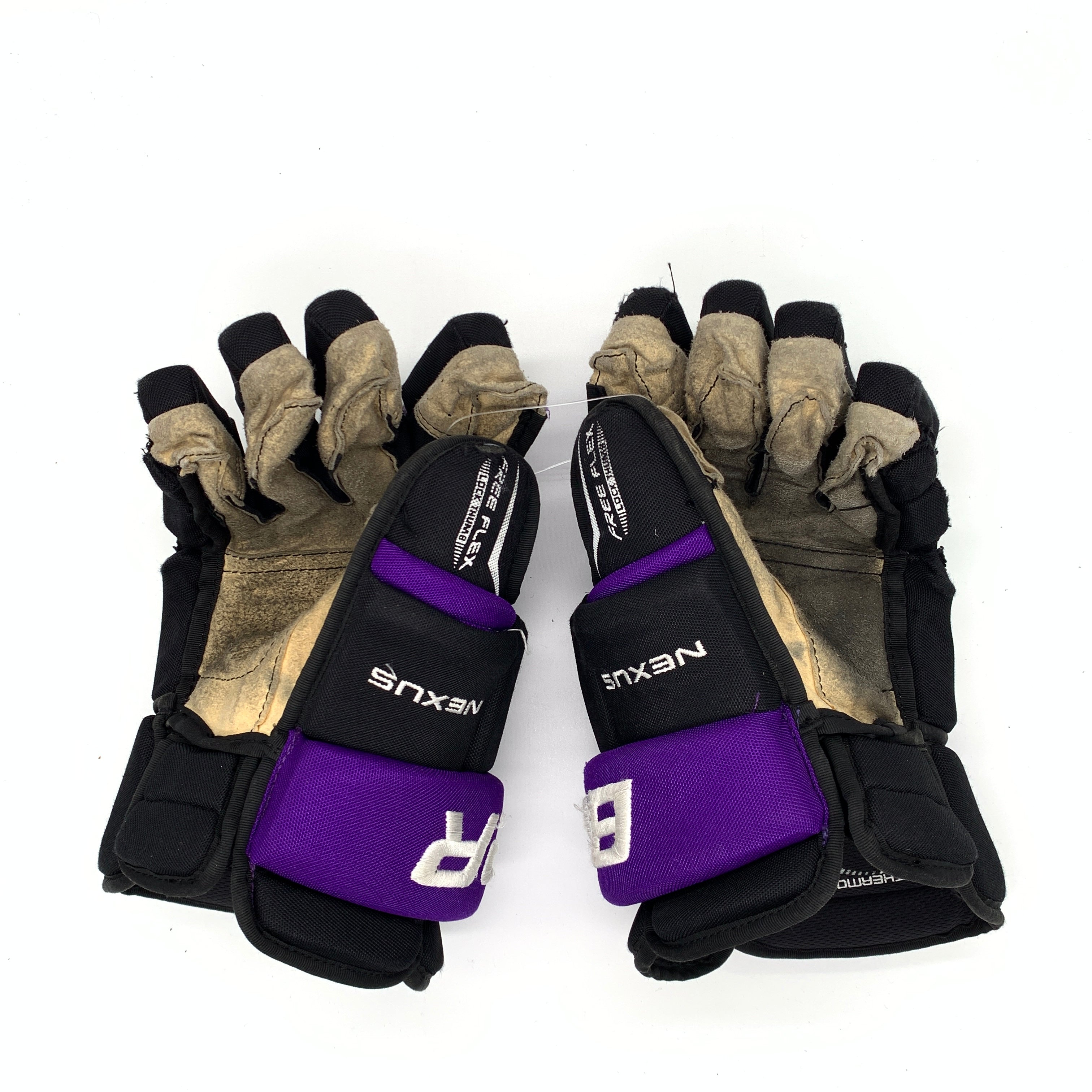 Bauer Nexus Team - Gants Pro Stock d'occasion (noir/violet)