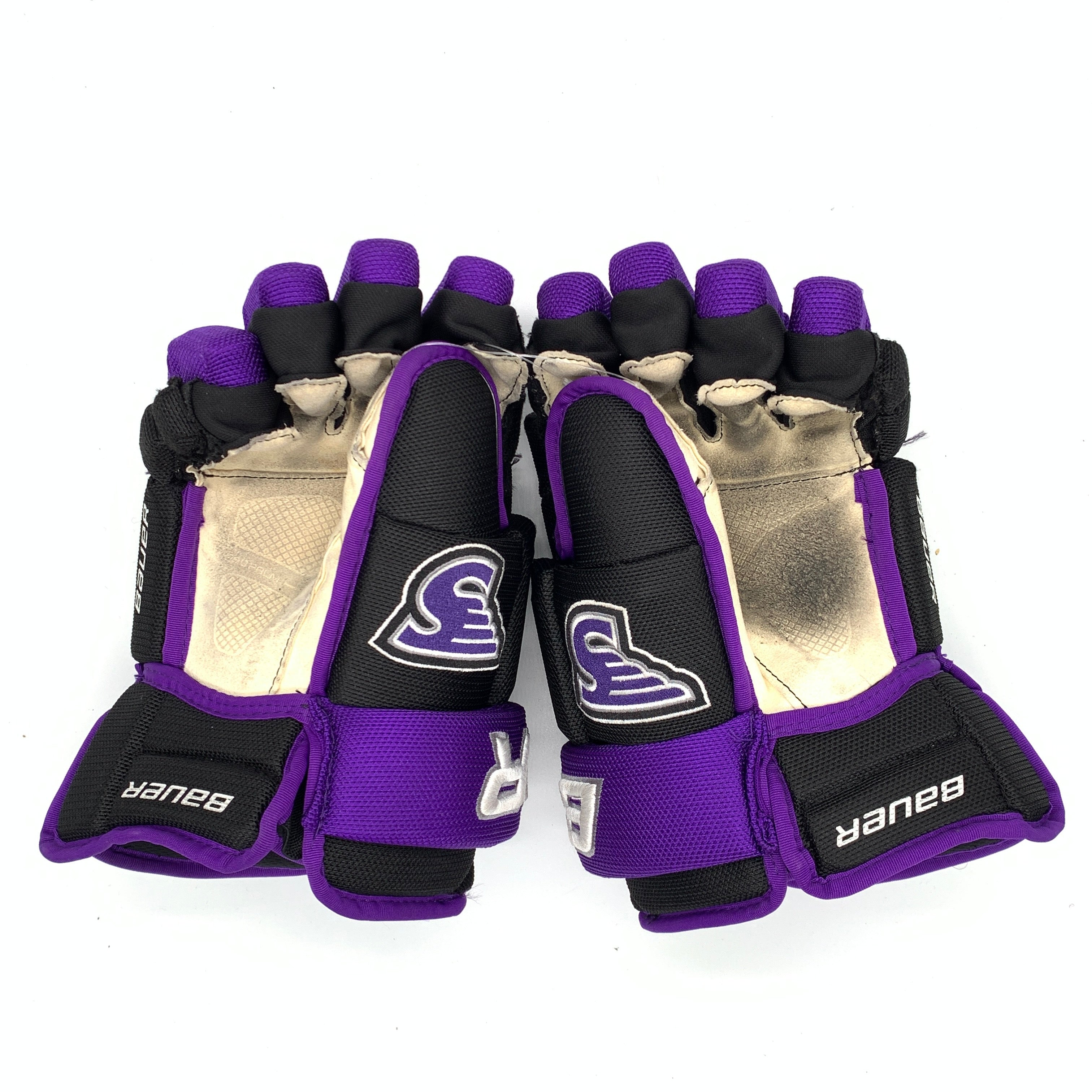 Bauer Pro Team - Used Pro Stock Glove (Black/Purple)