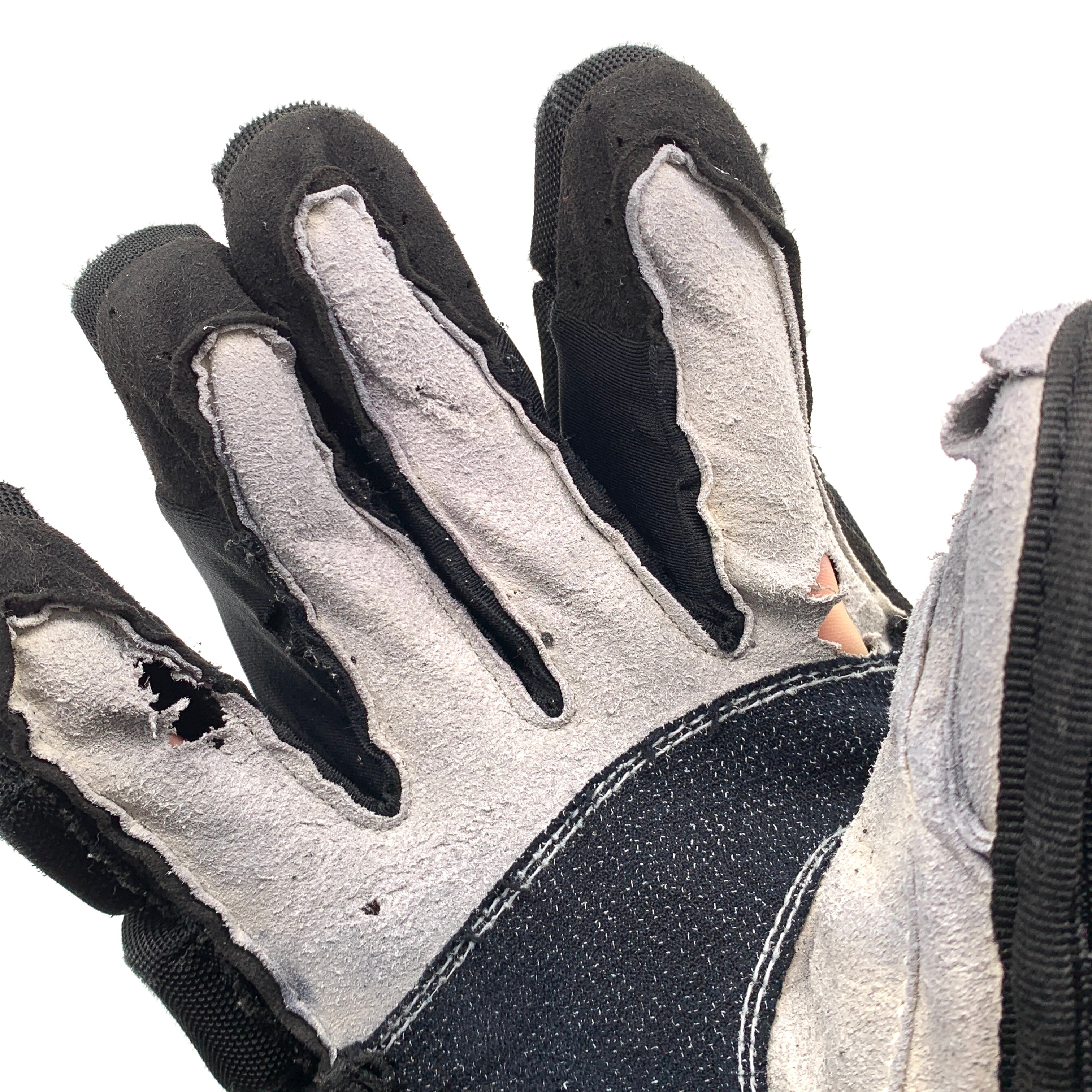 CCM HGJS - Gants Pro Stock d'occasion (noir/jaune)