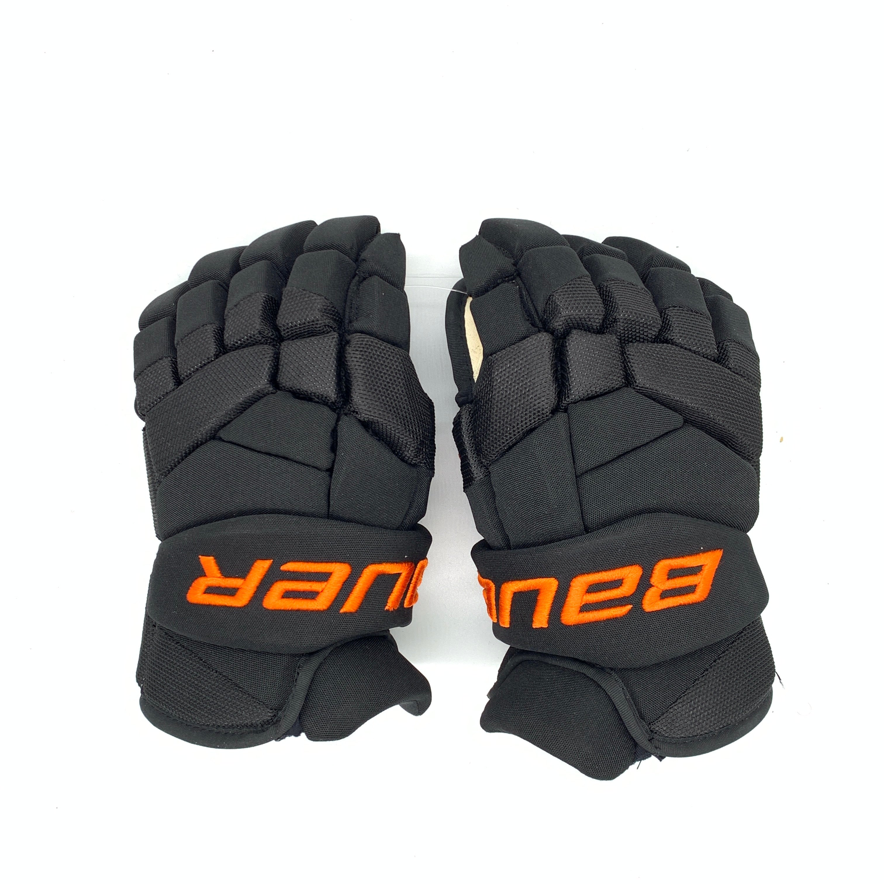 Bauer Supreme 2S Pro - Gants de crosse intermédiaires d'occasion (noir/orange)