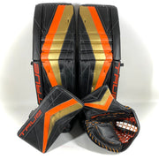 True PX3 - Ensemble complet de gardien de but Pro Stock d'occasion (noir/or/orange)