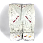 Bauer Vapor 1X OD1N - Jambières de gardien Pro Stock d'occasion (blanches)