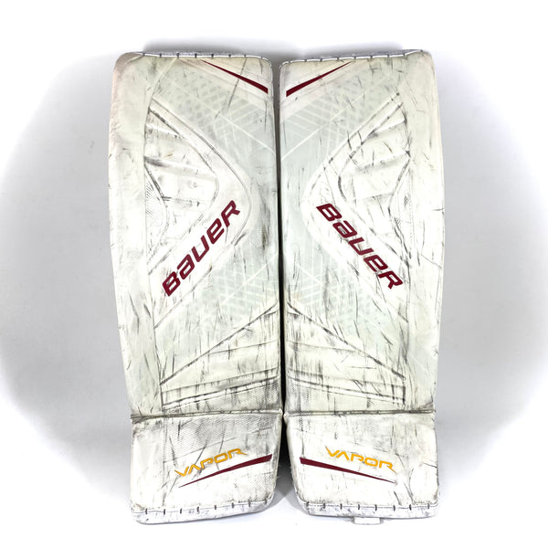 Bauer Vapor 1X OD1N - Used Pro Stock Goalie Pads (White)