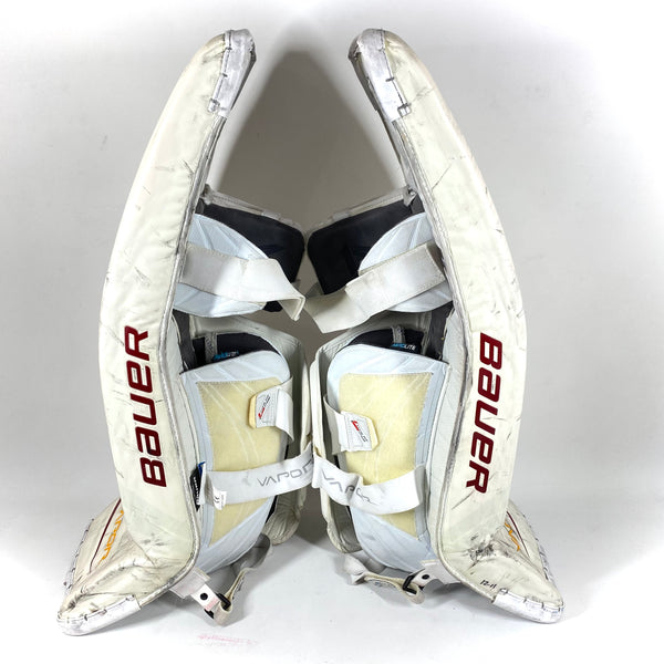 Bauer Vapor 1X OD1N - Used Pro Stock Goalie Pads (White)