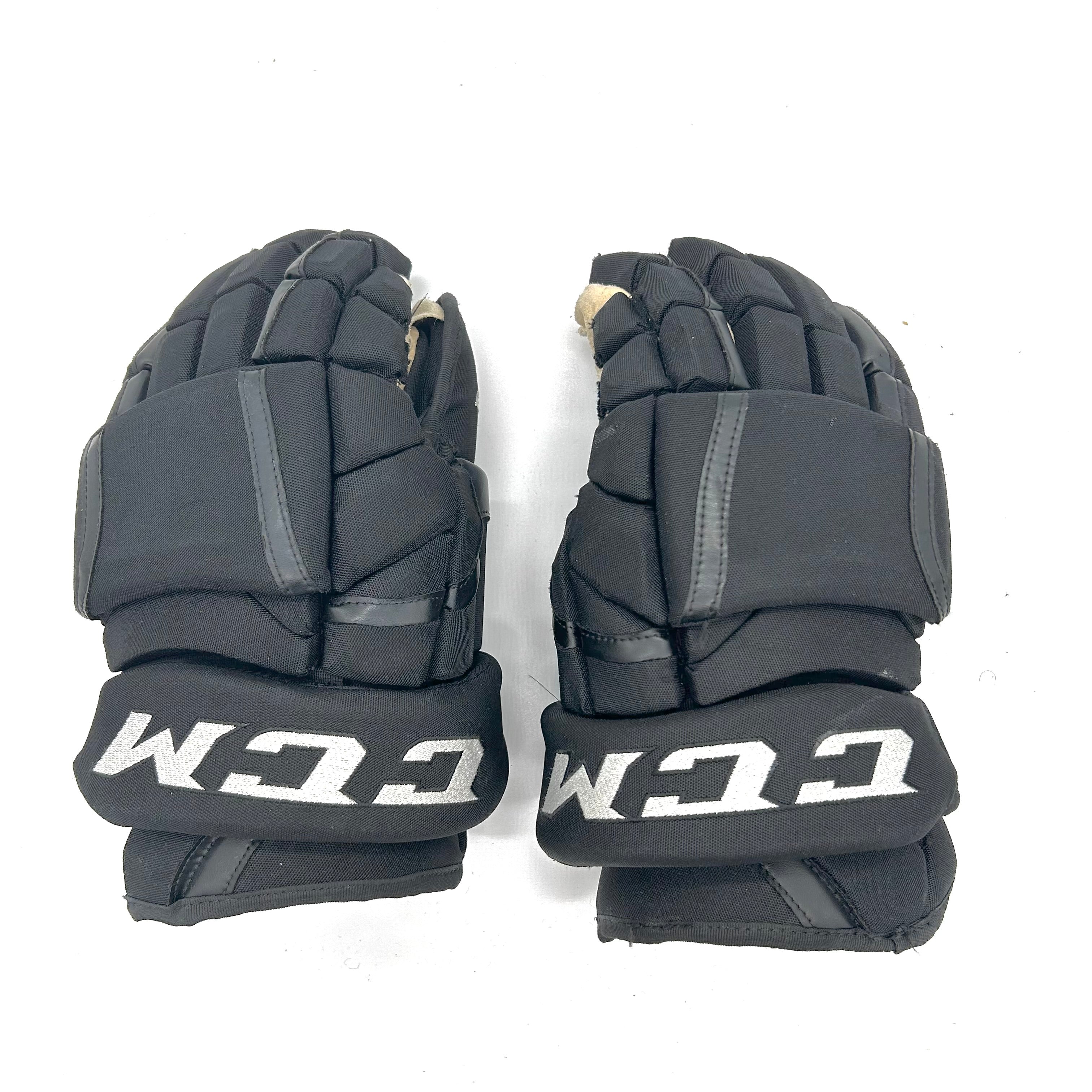 CCM HG12 - Gants Pro Stock d'occasion (noirs)
