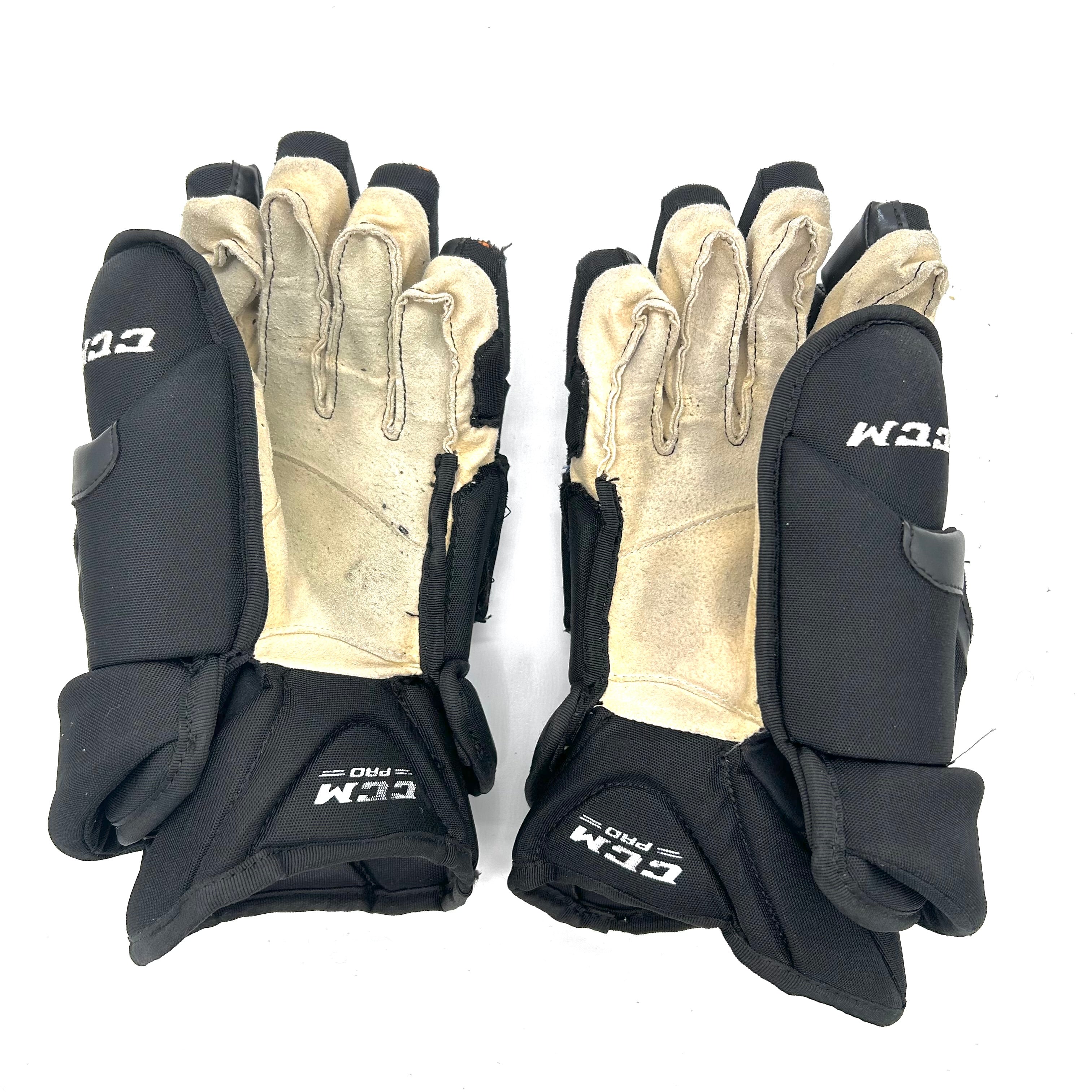 CCM HG12 - Gants Pro Stock d'occasion (noirs)