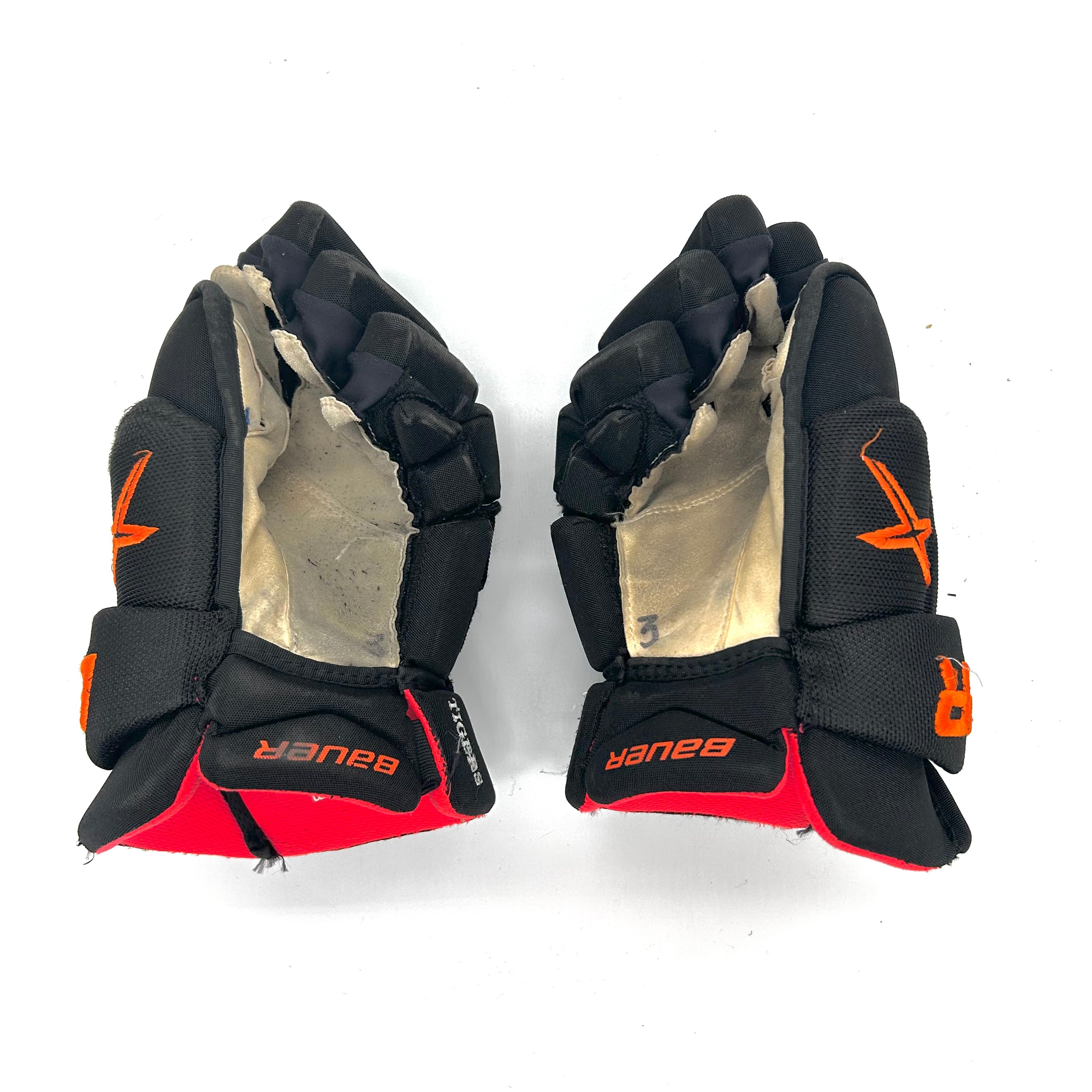 Bauer Vapor 2X Pro - Used Pro Stock Glove - (Black/Orange)