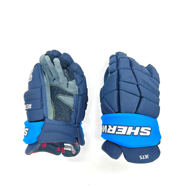 Sherwood Rekker Legend Pro - NHL Pro Stock Glove - Winnipeg Jets (Navy/Blue)
