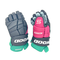 Sherwood Rekker Legend Pro - NHL Pro Stock Glove - Arizona Coyotes (Black/Maroon/Green)