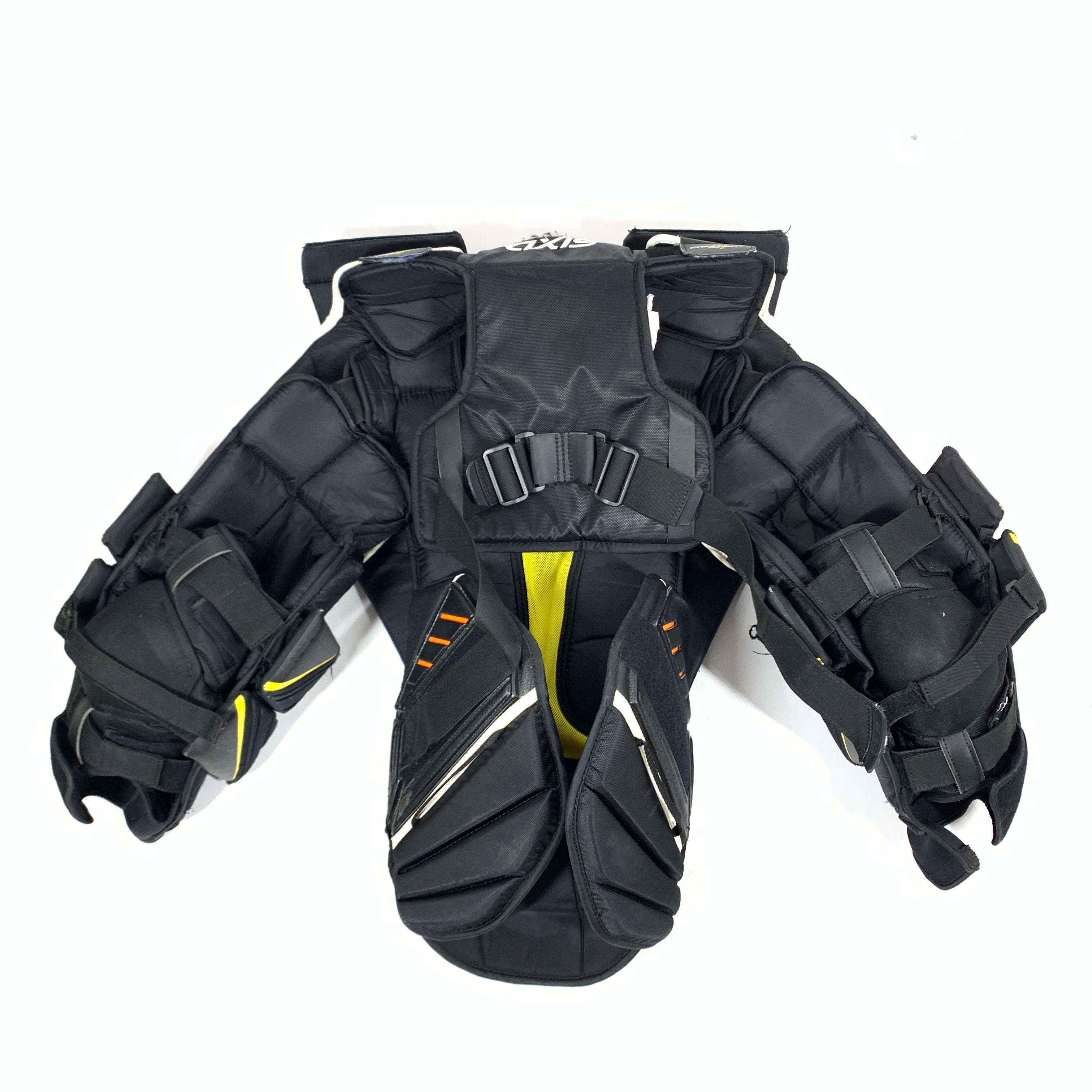CCM Axis - Used Pro Stock Goalie Chest Protector (Black/Yellow)