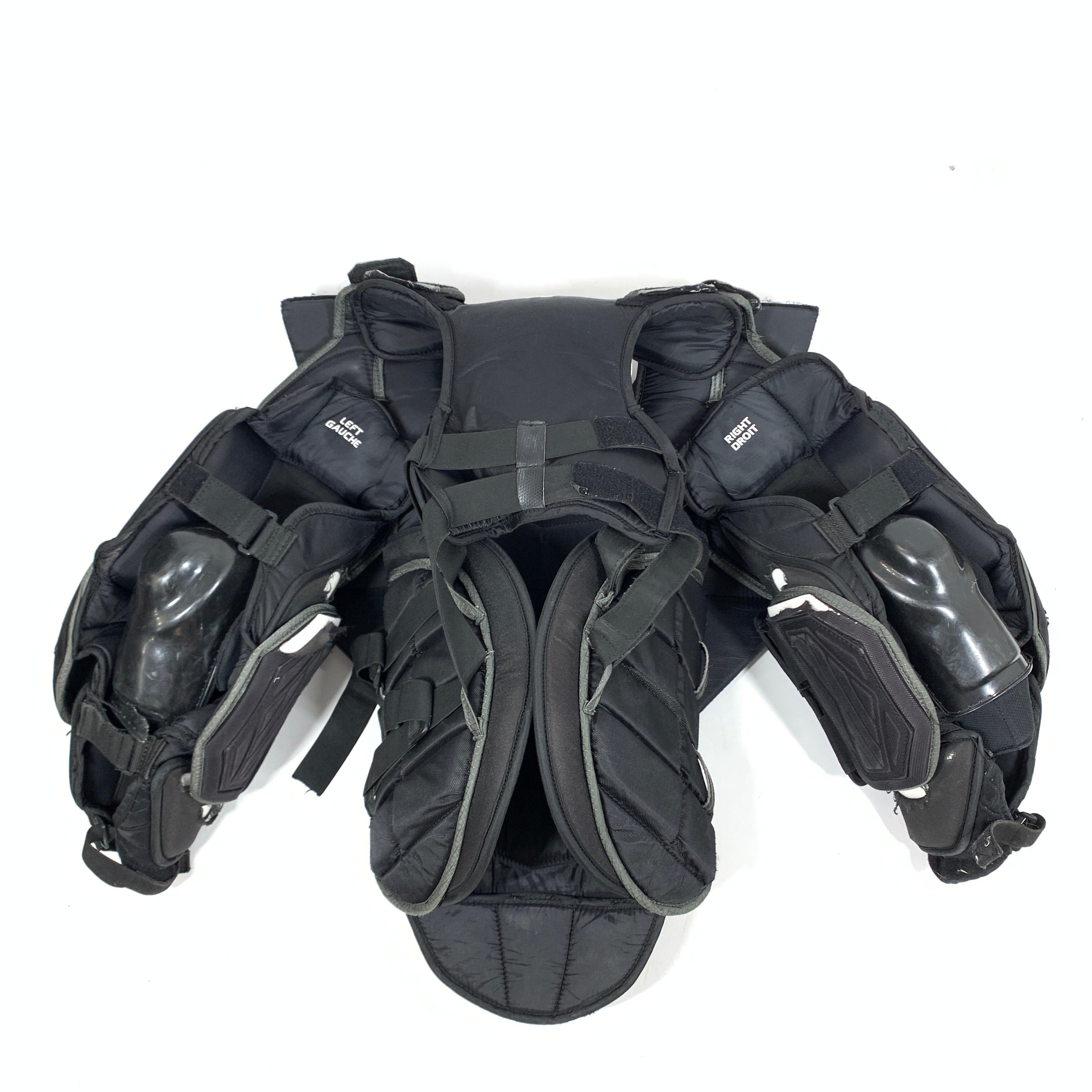 CCM Premier - Plastron de gardien de but Pro Stock d'occasion (noir)