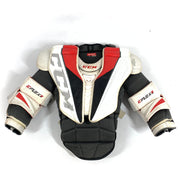 CCM Extreme Flex 5 Pro - Used Pro Stock Goalie Chest Protector (White/Red)