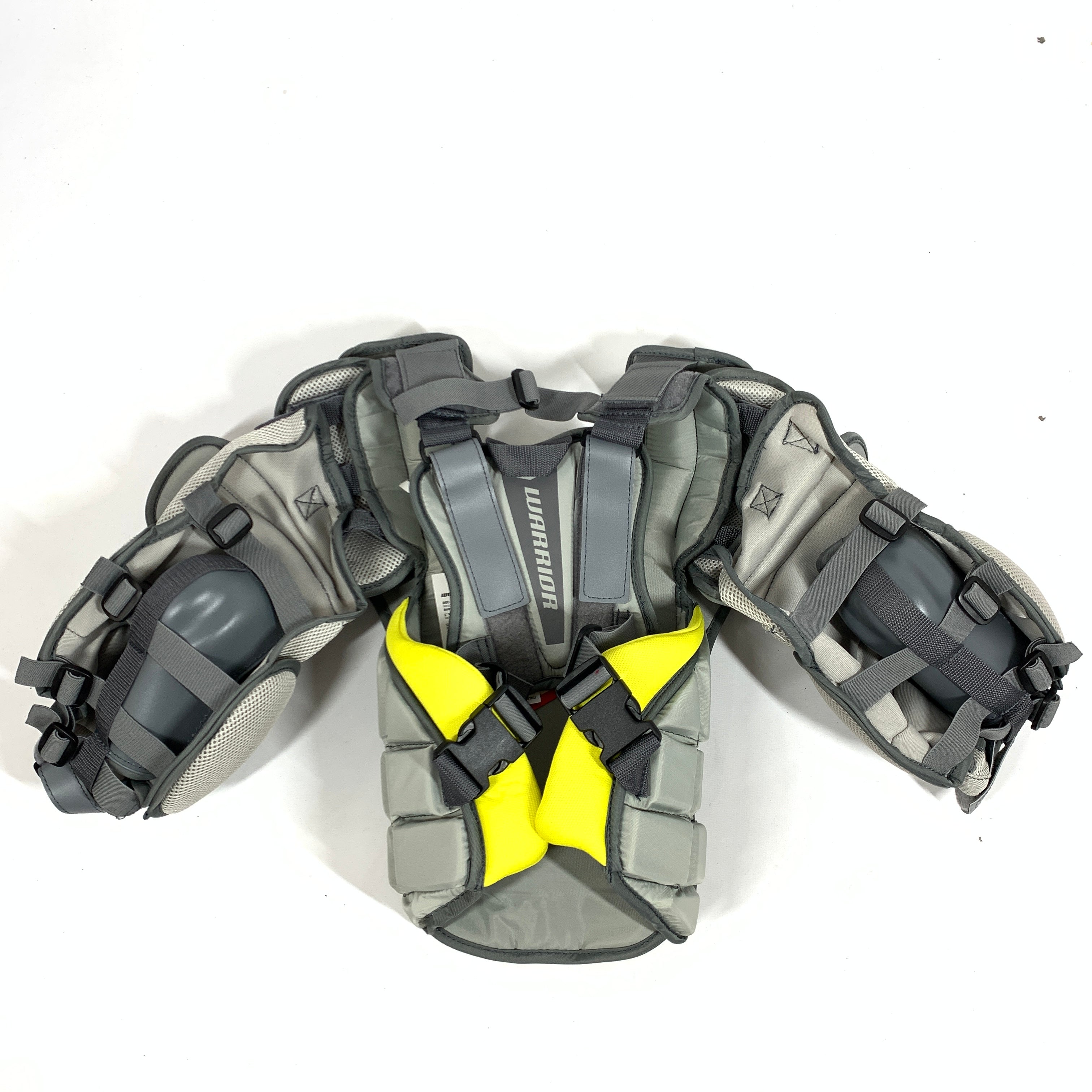 Warrior Ritual G5 - Nouveau plastron de gardien Pro Stock (gris) - Junior