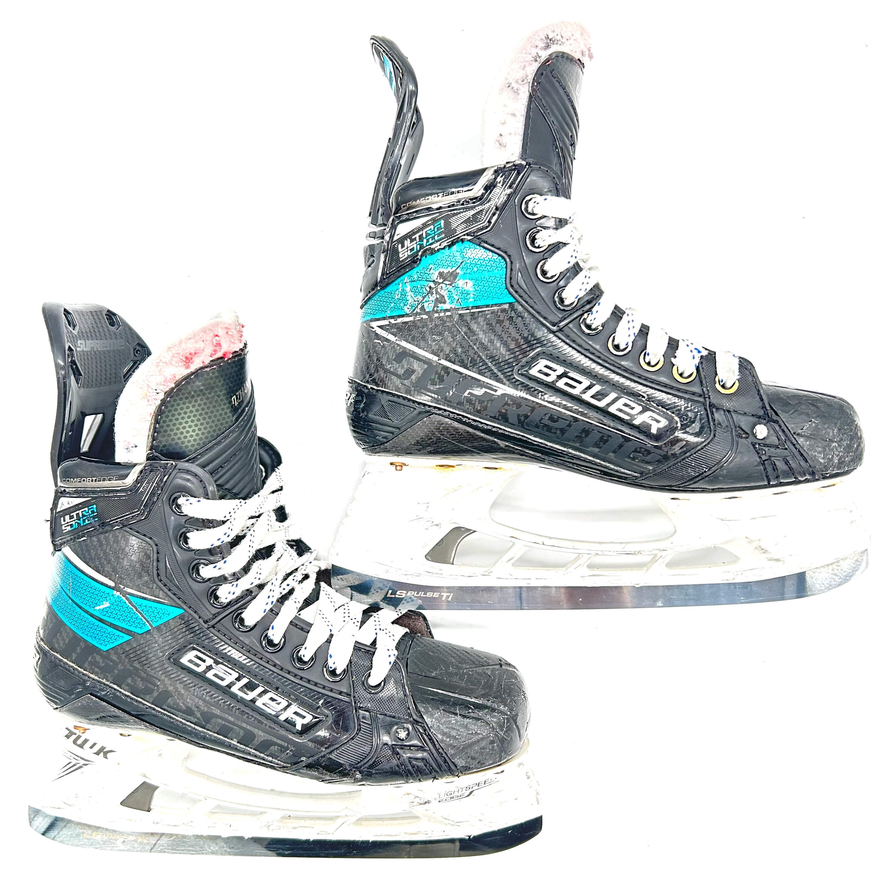 Bauer Supreme Ultrasonic - Patins de hockey Pro Stock d'occasion