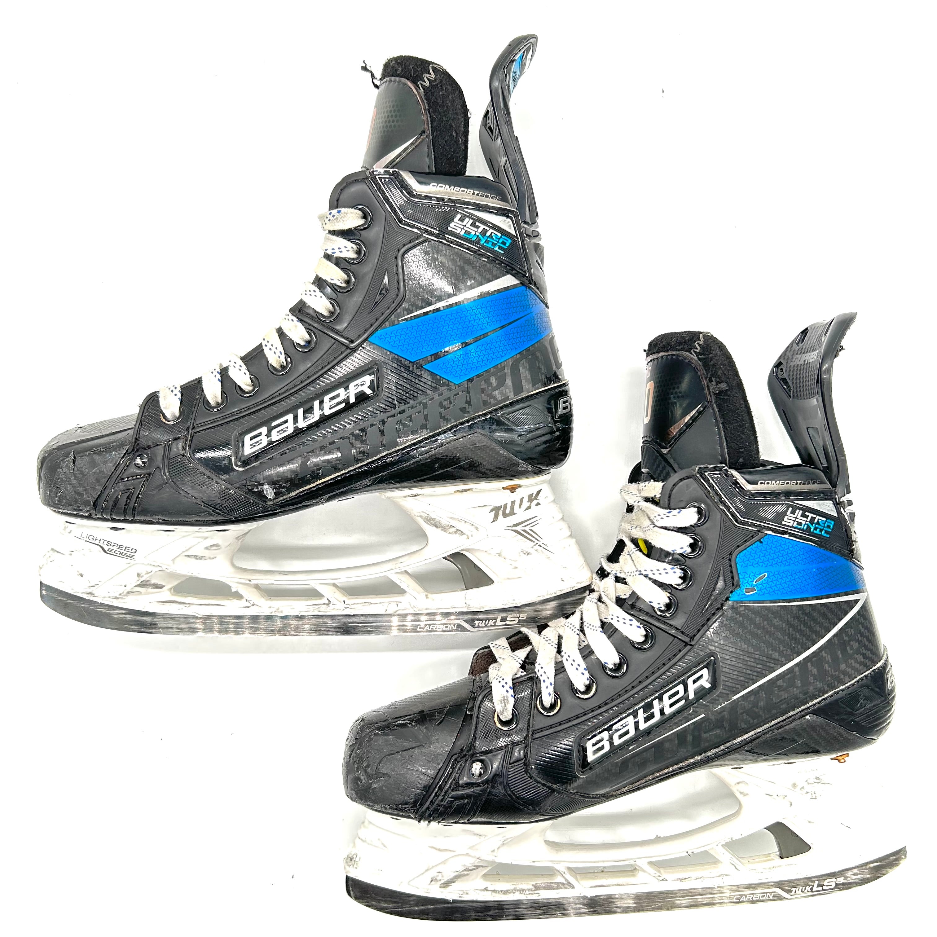 Bauer Supreme Ultrasonic - Patins de hockey Pro Stock d'occasion