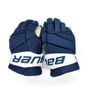 Bauer Vapor Hyperlite - Gants Pro Stock d'occasion (bleu marine)