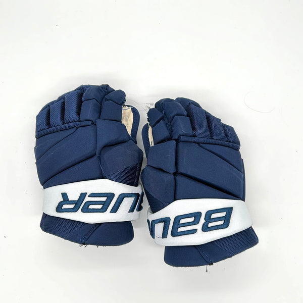 Bauer Vapor Hyperlite - Used Pro Stock Glove (Navy)