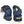Load image into Gallery viewer, CCM HGJSCHLPP - OHL Pro Stock Glove (Navy/Yellow Text)
