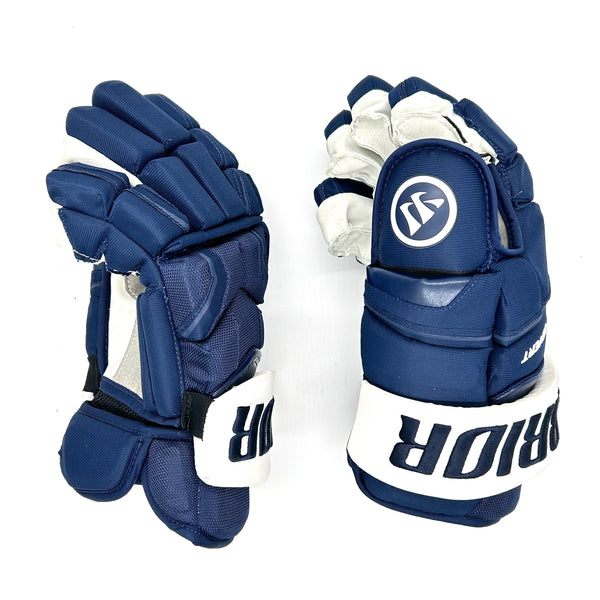 Warrior Covert QRE - Pro Stock Hockey Glove (Navy/White)