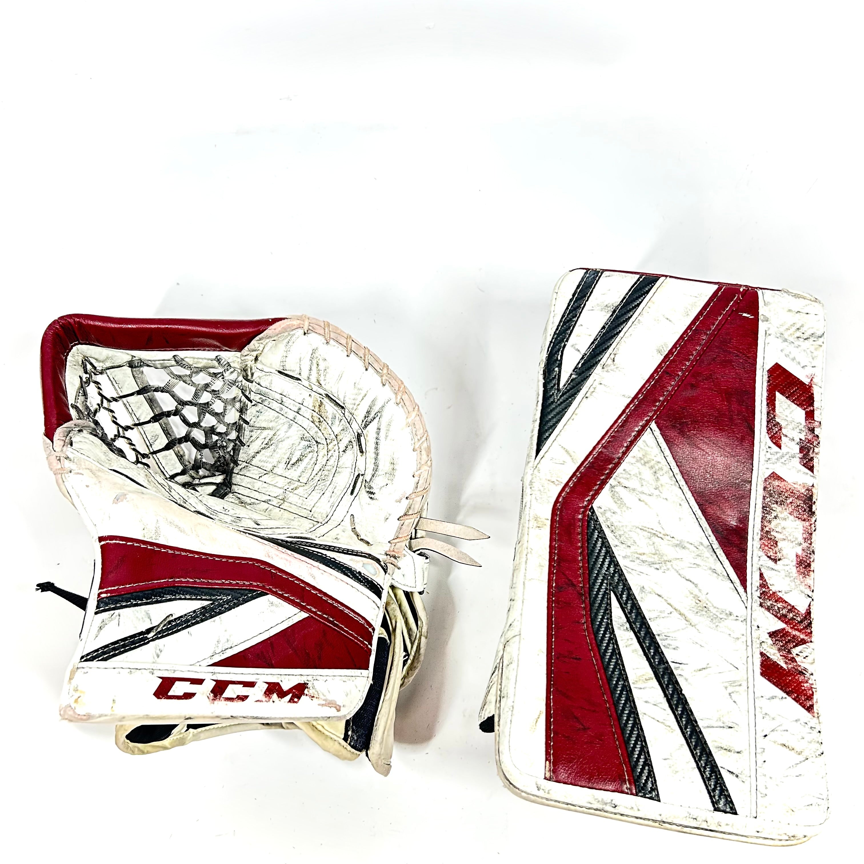CCM Premier II - Ensemble complet de gardien de but senior Pro Stock d'occasion (marron)