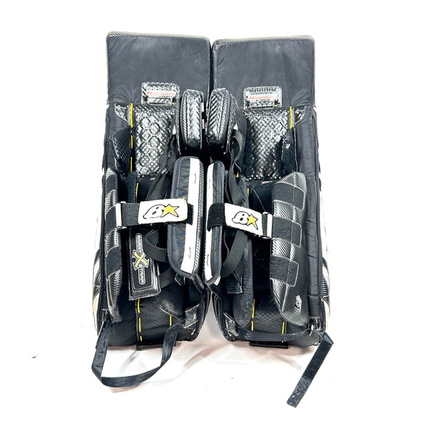 Brians Gnetik 3 - Used Pro Stock Senior Goalie Full Set (Black/Yellow)