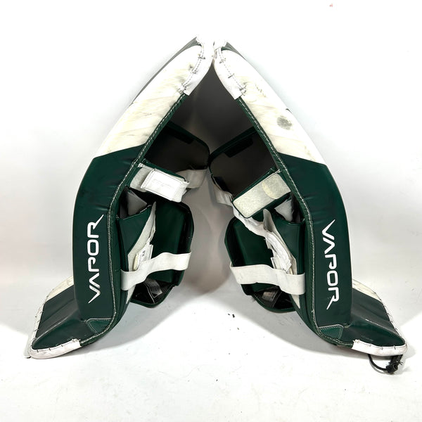 Bauer Vapor HyperLite - Pro Stock Goalie Pads (Green)