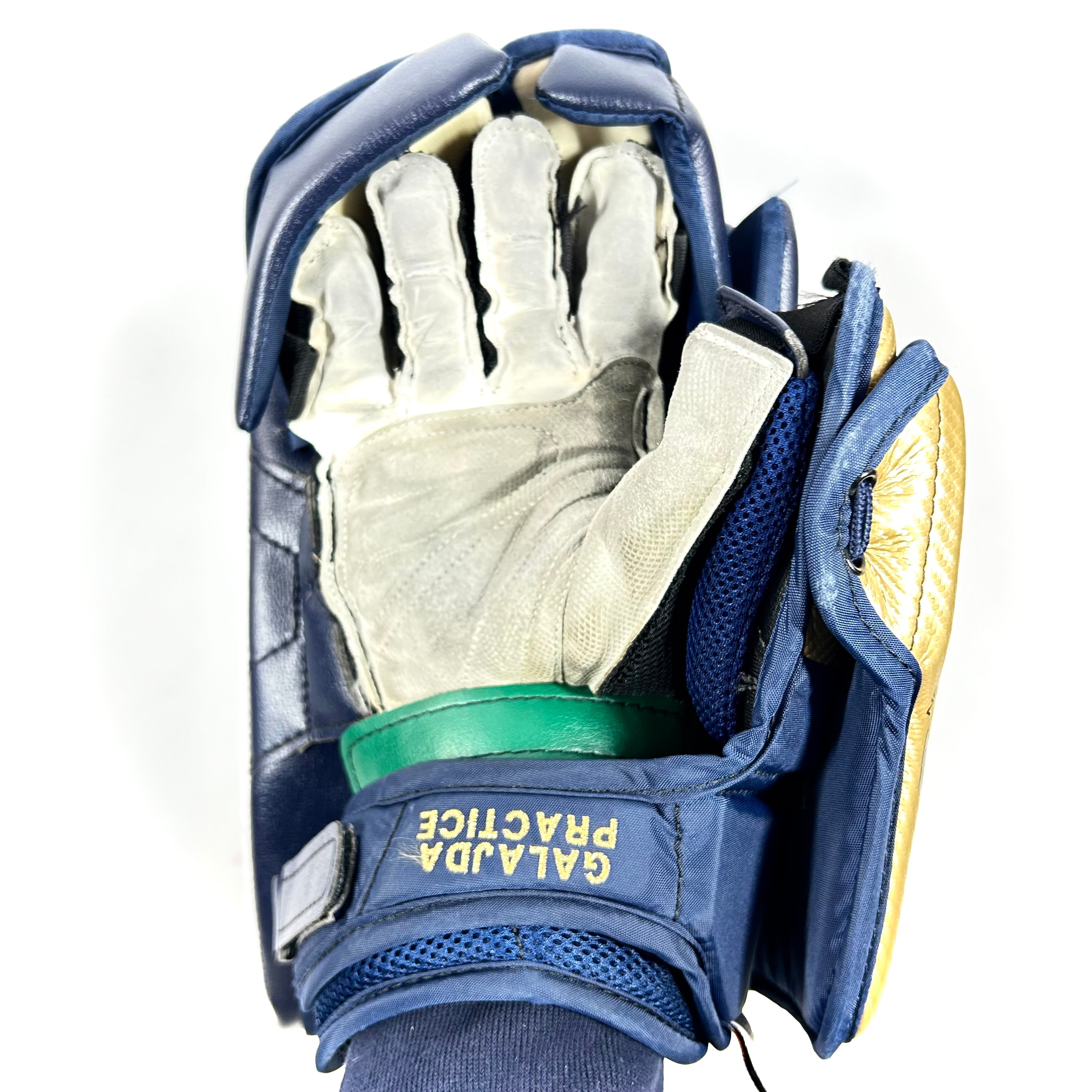 Vaughn Velocity VE8 - Bloqueur de gardien de but Pro Stock d'occasion (bleu/or)