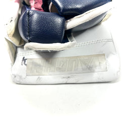 Vaughn Velocity V9 - Bloqueur de gardien d'occasion (blanc/bleu marine/rouge)