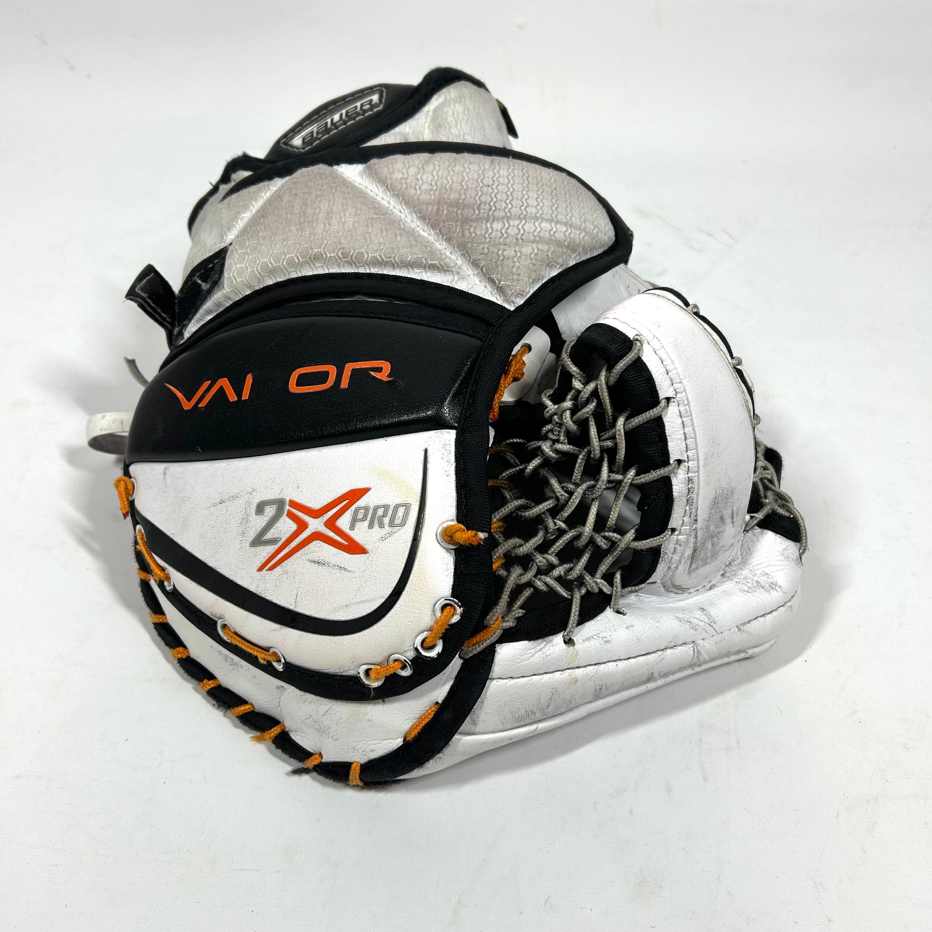 Bauer 2X Pro - Gant de gardien droitier d'occasion (Orange/Noir)