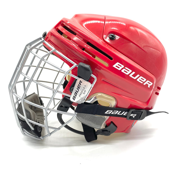 Bauer 4500 - Hockey Helmet Combo (Red)