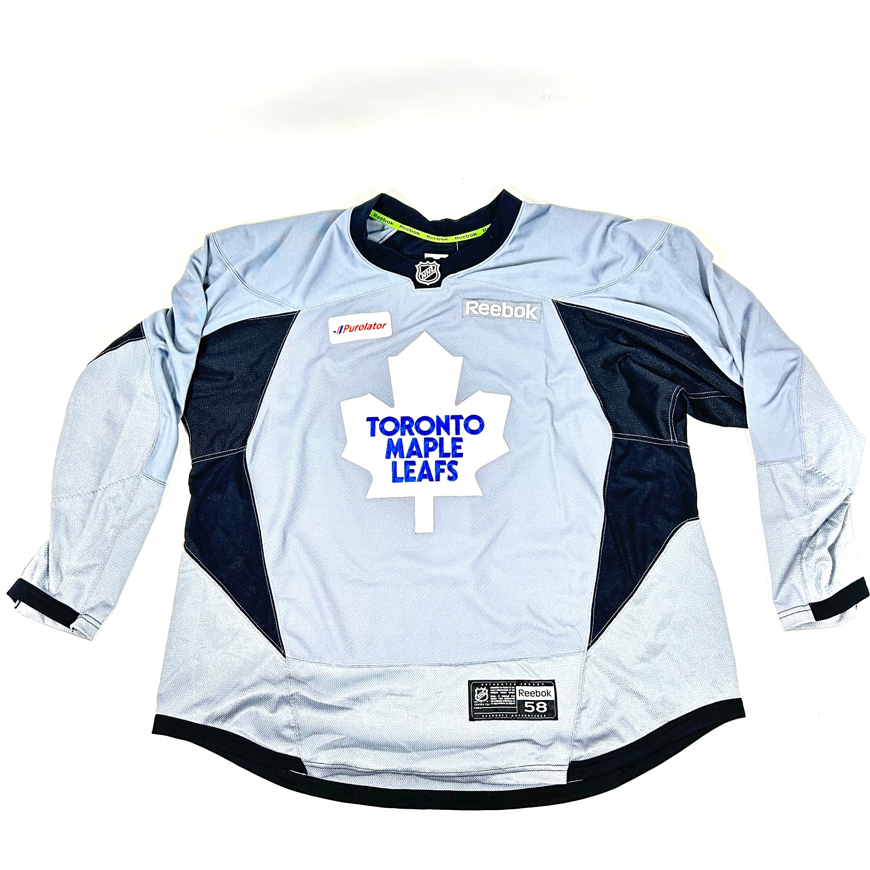 LNH - Maillot d'entraînement Reebok d'occasion - Maple Leafs de Toronto (plusieurs couleurs)