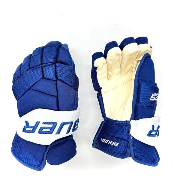Bauer Supreme 2S Pro - NHL Pro Stock Glove - Jake Muzzin (Blue/White)