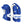 Load image into Gallery viewer, Bauer Supreme 2S Pro - NHL Pro Stock Glove - Jake Muzzin (Blue/White)
