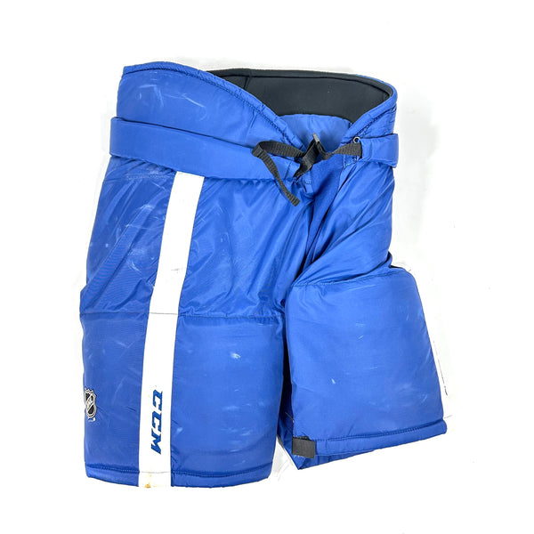 CCM HP70 - Used NHL Pro Stock Hockey Pants - Toronto Maple Leafs (Blue/White)
