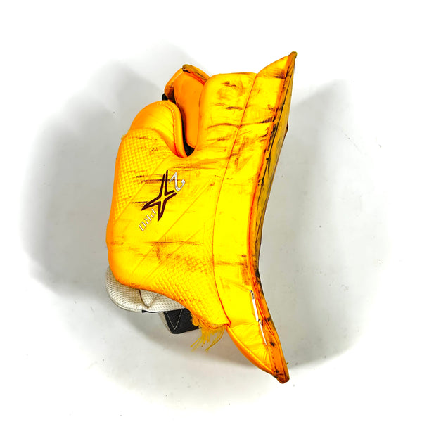 Bauer Vapor 2X Pro - Used Pro Stock Goalie Blocker (Yellow)