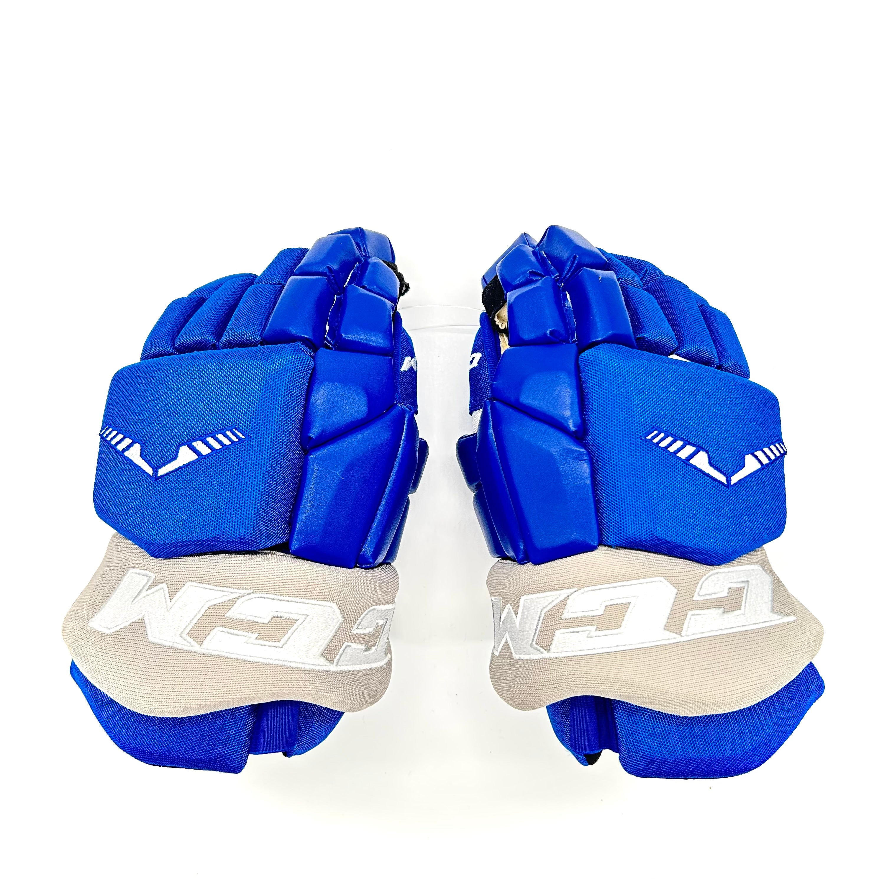 CCM HG42PP - OHL Pro Stock Glove (Blue/Grey)