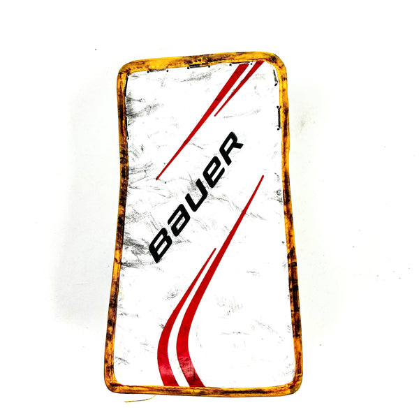 Bauer Vapor 2X Pro - Used Pro Stock Goalie Blocker (White)