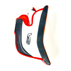 Vaughn Velocity V9 - New Pro Stock Goalie Glove (Orange/Black)