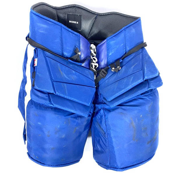 Vaughn Pro Custom - Used NHL Pro Stock Goalie Pant - Martin Jones (Blue/White)