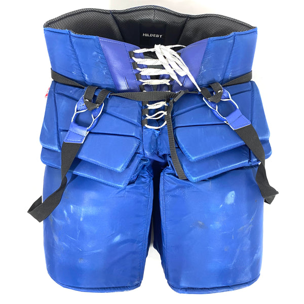 Vaughn Pro Custom - Used NHL Pro Stock Goalie Pant (Blue/White)