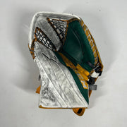 CCM Extreme Flex 5  - Used Goalie Glove (White/Green/Yellow)