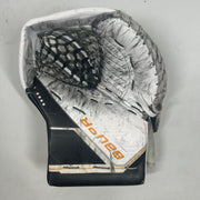 Bauer Supreme Mach - Used Pro Stock Goalie Glove (White/Navy)