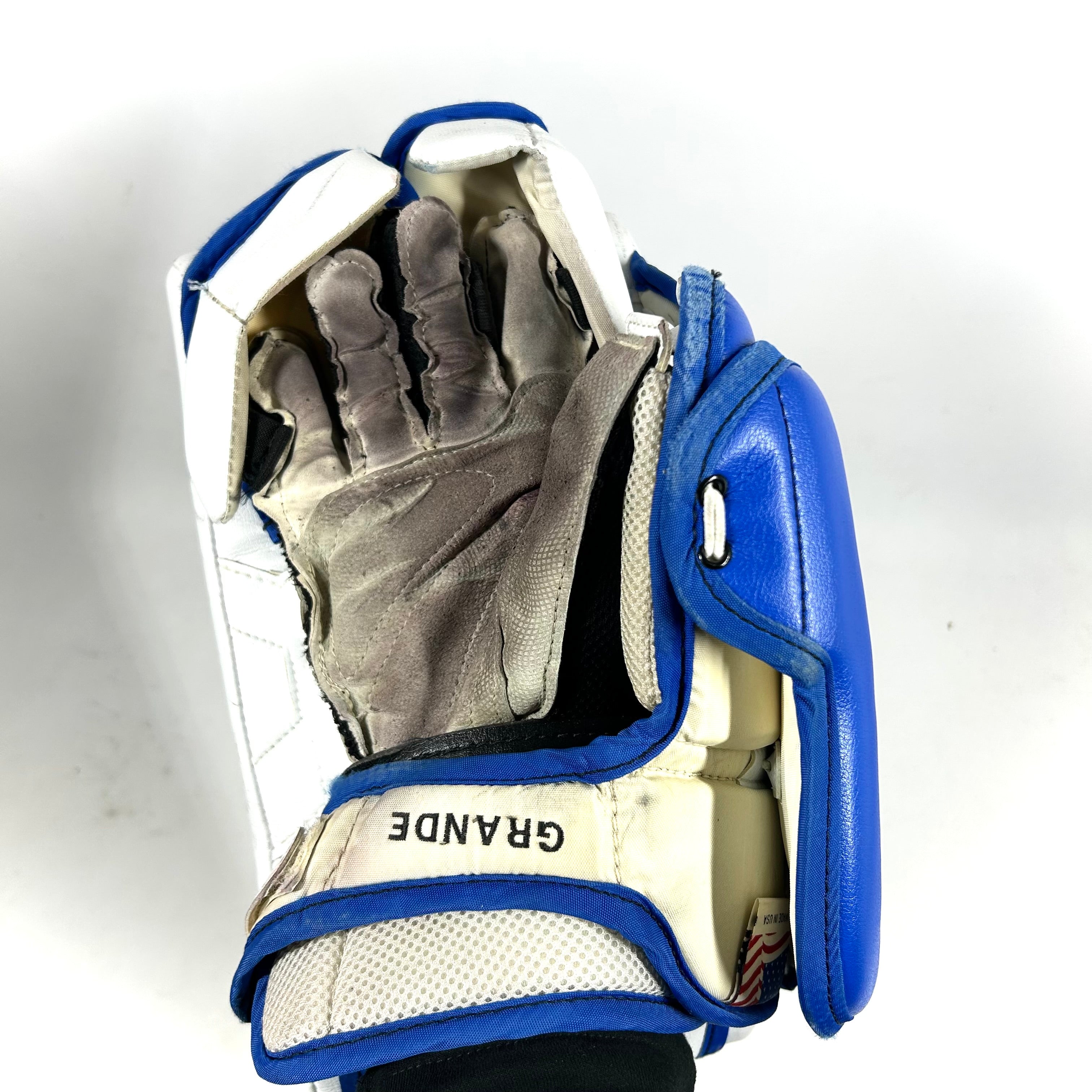 Vaughn Velocity V9 - Bloqueur de gardien d'occasion (blanc/violet/bleu)