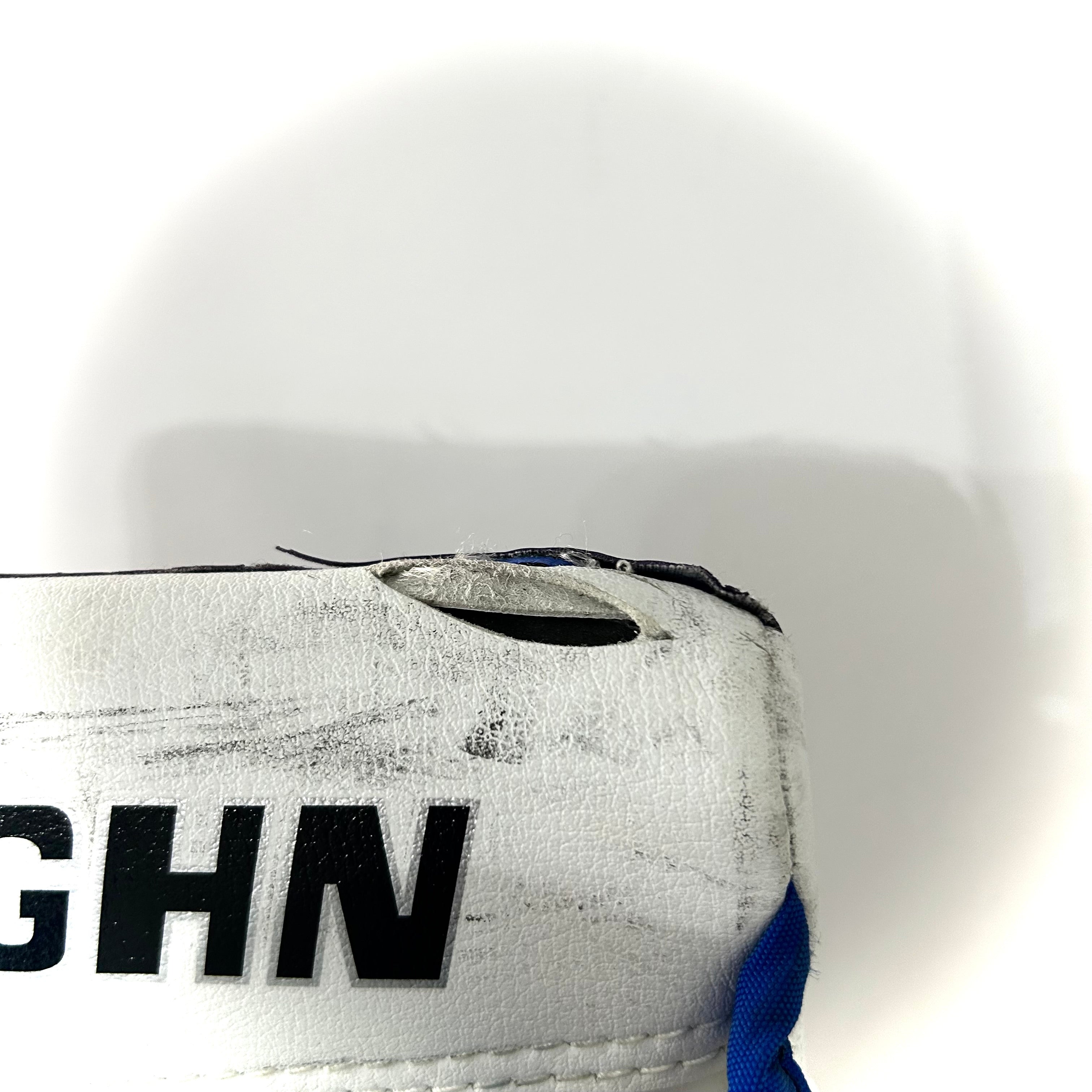 Vaughn Velocity V9 - Bloqueur de gardien d'occasion (blanc/violet/bleu)