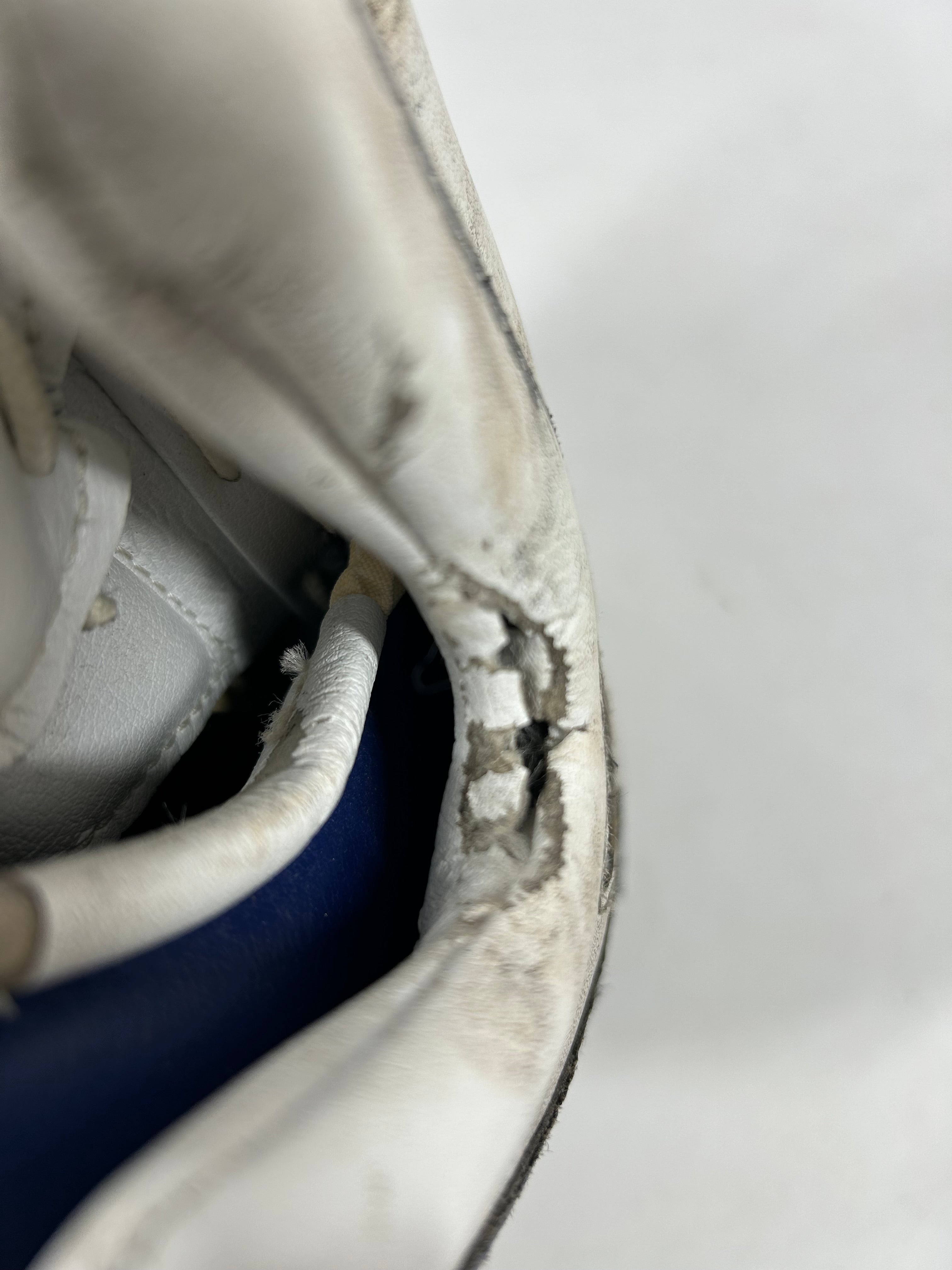 Vaughn Velocity V7 - Bloqueur de gardien d'occasion (blanc/violet/noir)