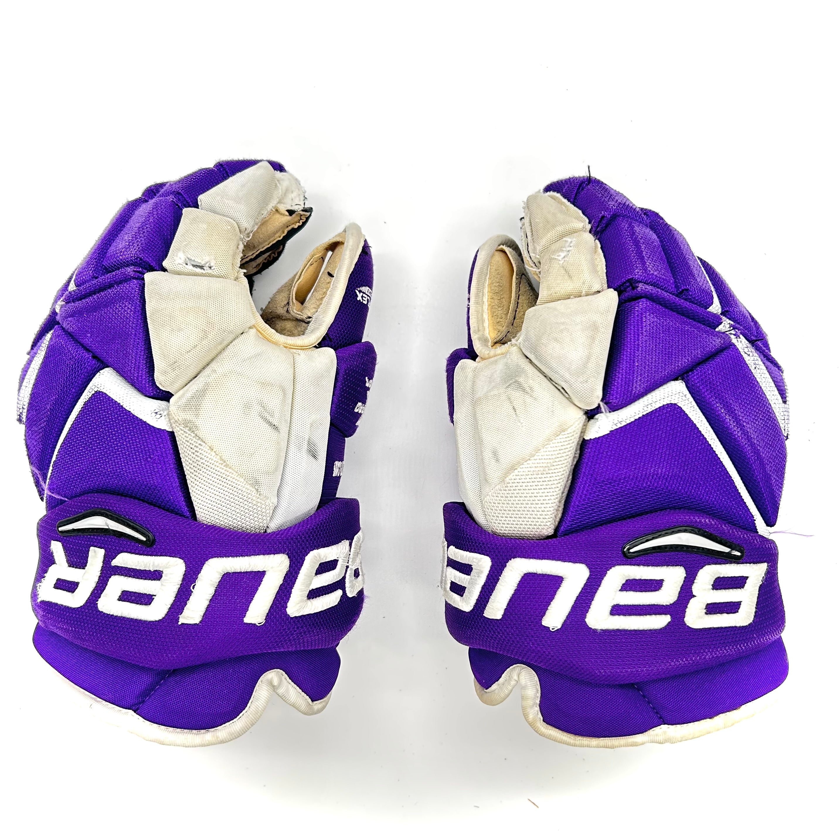 Bauer Vapor 1X Pro - Used Pro Stock Glove (Purple/White)