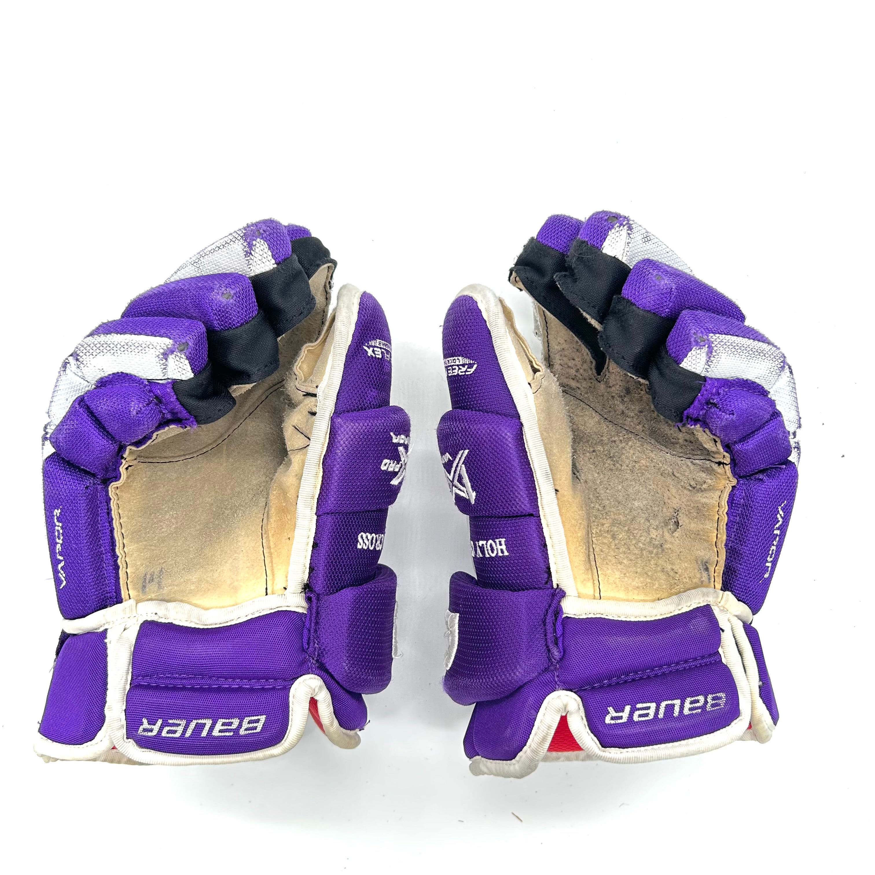 Bauer Vapor 1X Pro - Used Pro Stock Glove (Purple/White)