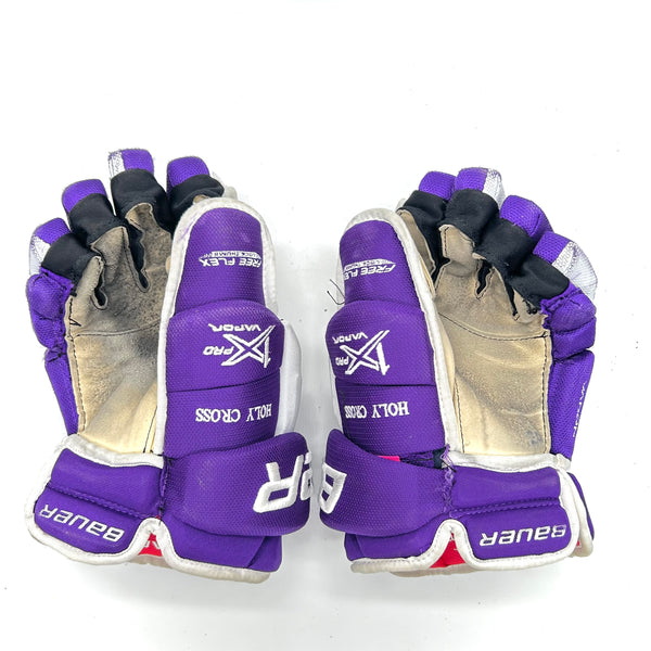 Bauer Vapor 1X Pro - Used Pro Stock Glove (Purple/White)