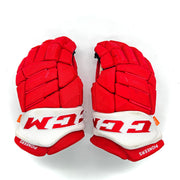 CCM HGJS - Used Pro Stock Glove (Red/White)